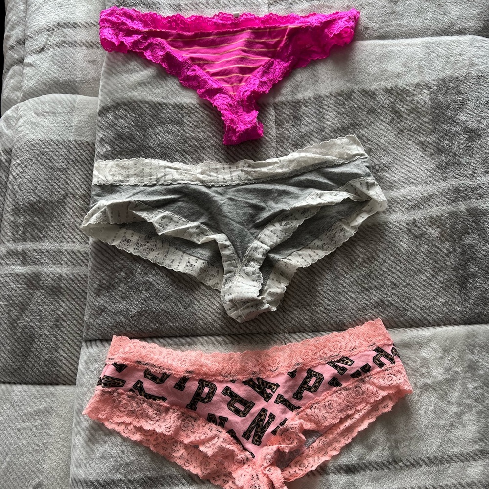 Victoria’s Secret Pink, all size M, NWOT